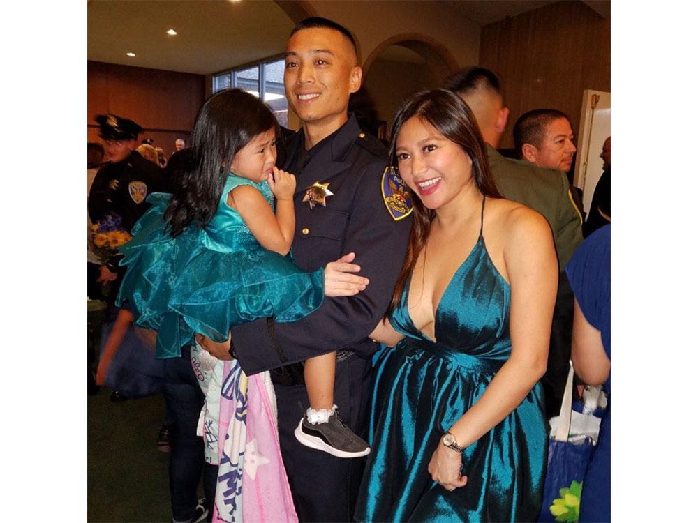 Rufa Mae Quinto and Trevor Magallanes's family