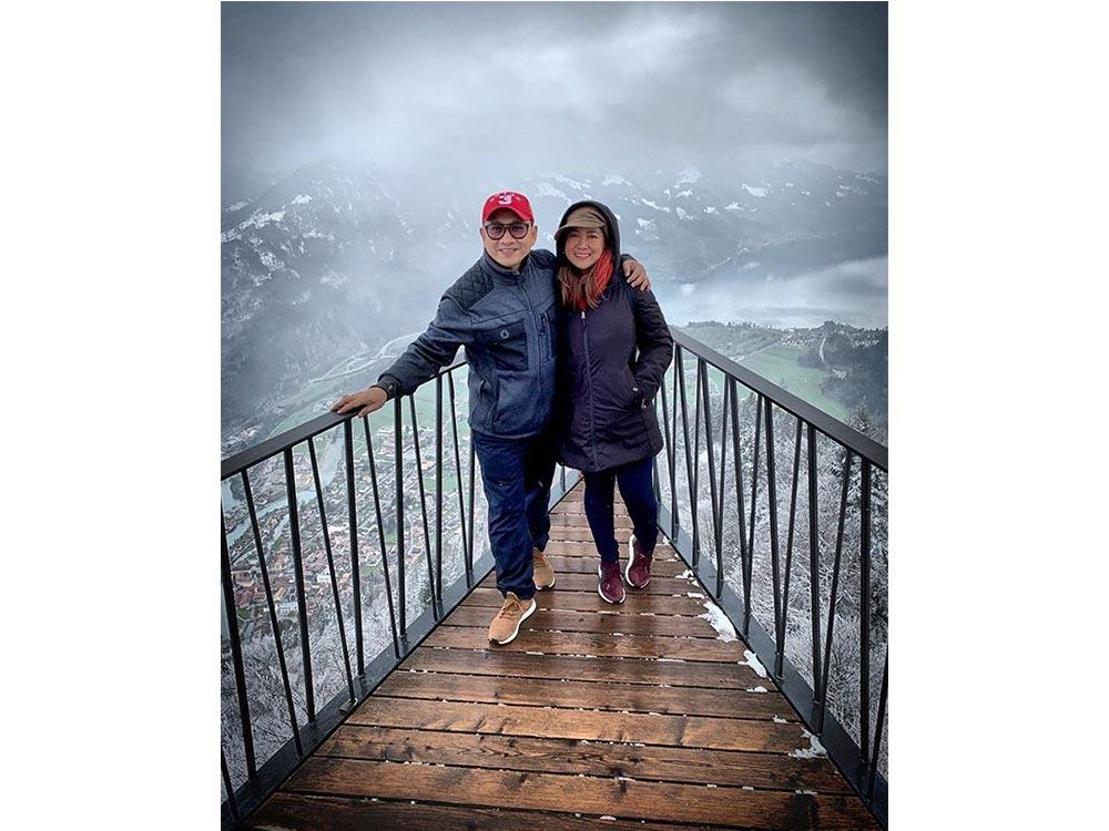 Michael V. and wife - Switzerland