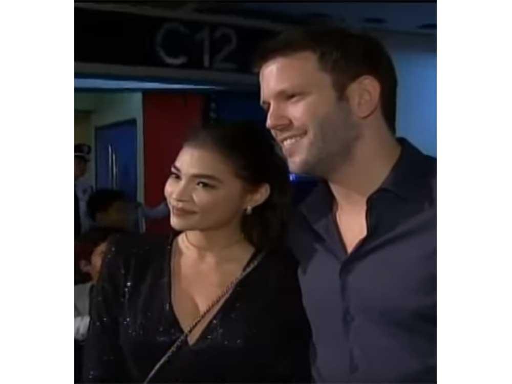 Rhian Ramos and Amit Borsok