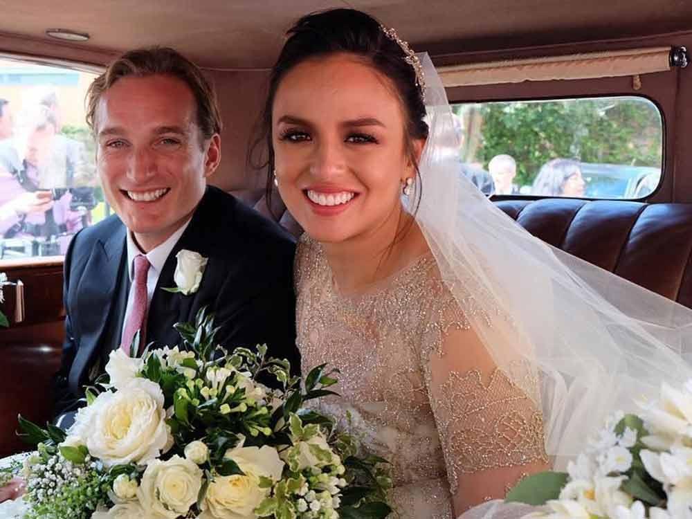 Georgina Wilson and Arthur Burnand