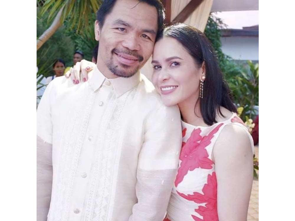 Manny Pacquiao and Jinkee Pacquiao