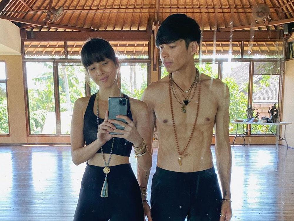 Maxene Magalona and Rob Mananquil in Indonesia
