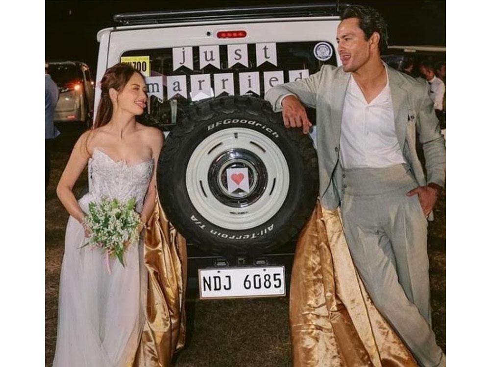 Derek Ramsay and Ellen Adarna