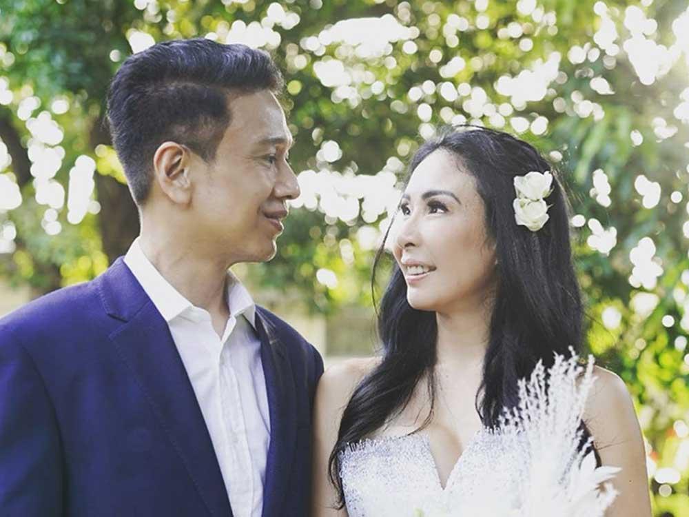 Giselle Sanchez and Emil Buencamino