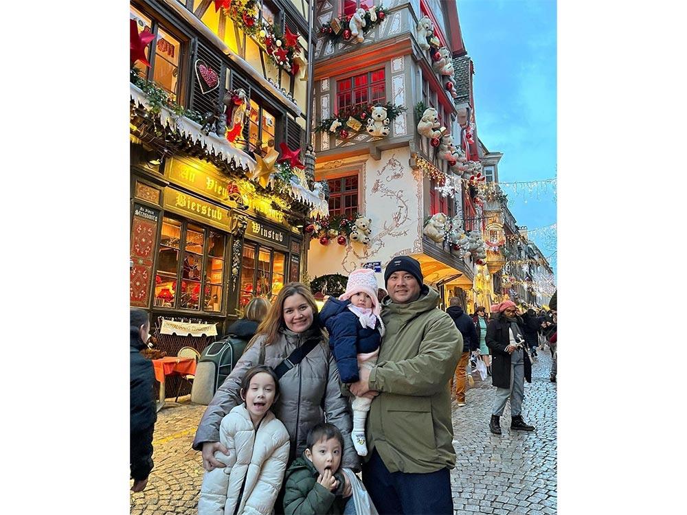 Nadine Samonte and family