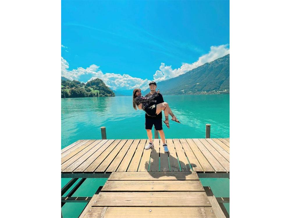 Kris Bernal and Perry Choi