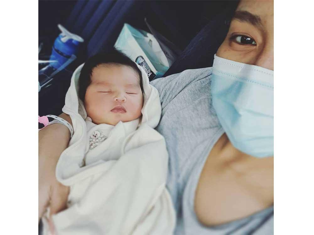 Aicelle Santos and Mark Zambrano's baby Zandrine