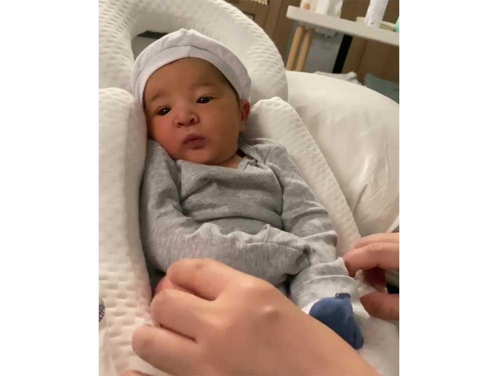 Coleen Garcia and Billy Crawford's baby Amari