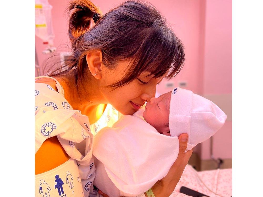 Drew Arellano and Iya Villana's baby Astro