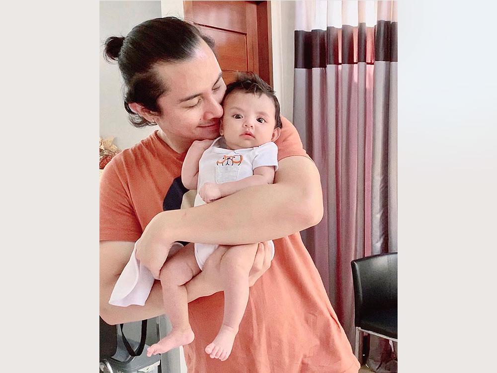 JC Santos's baby River Altheia