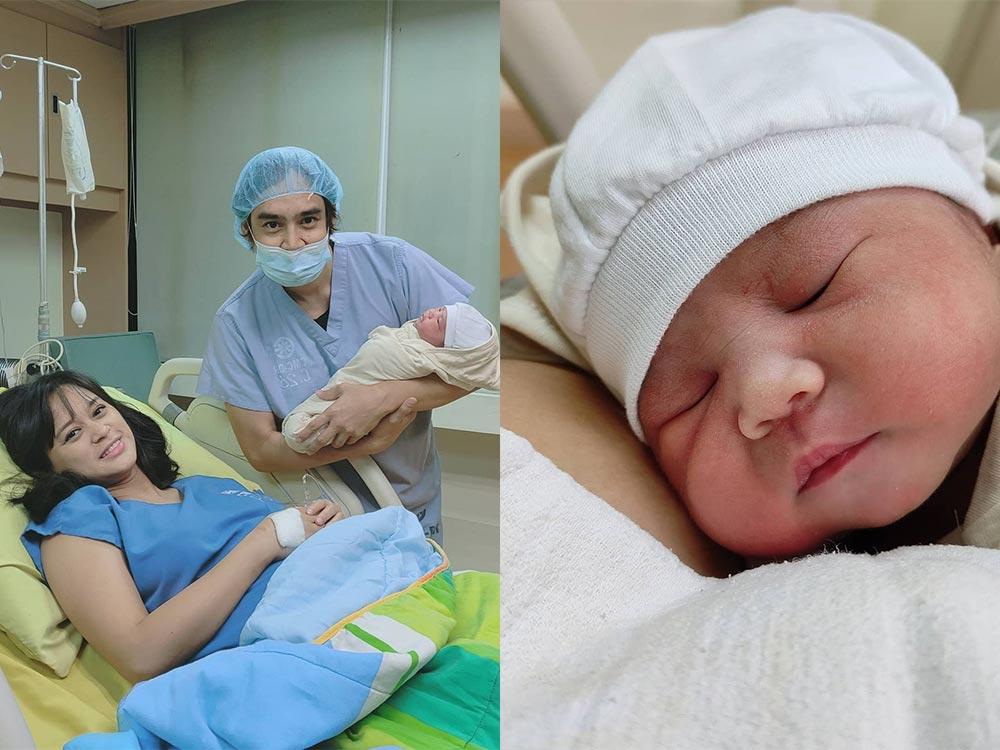 Jopay Paguia and Joshua Zamora's baby Izabella Ariana