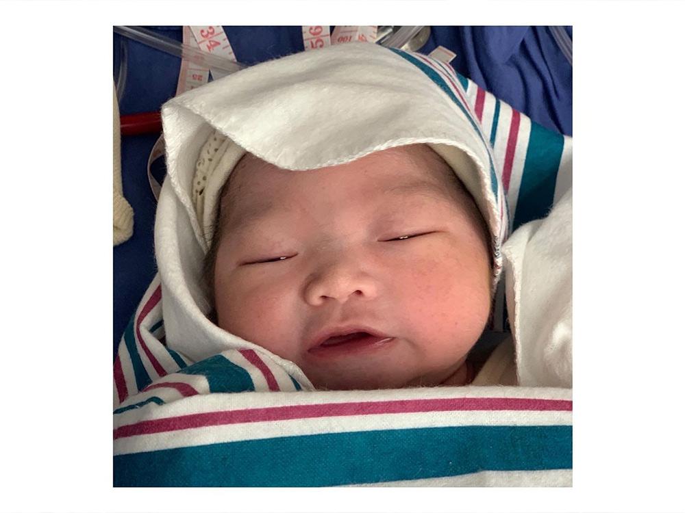 Maricris Garcia's baby Adaiah Denise