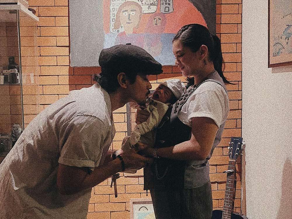 Meryll Soriano and Joem Bascon's baby boy