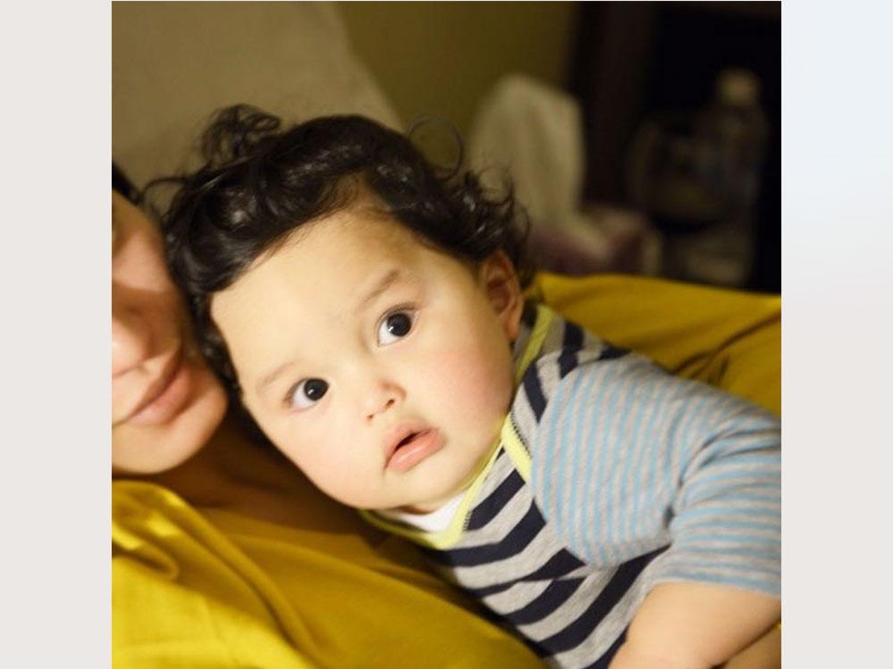 Sarah Lahbati and Richard Gutierrez's baby Zion