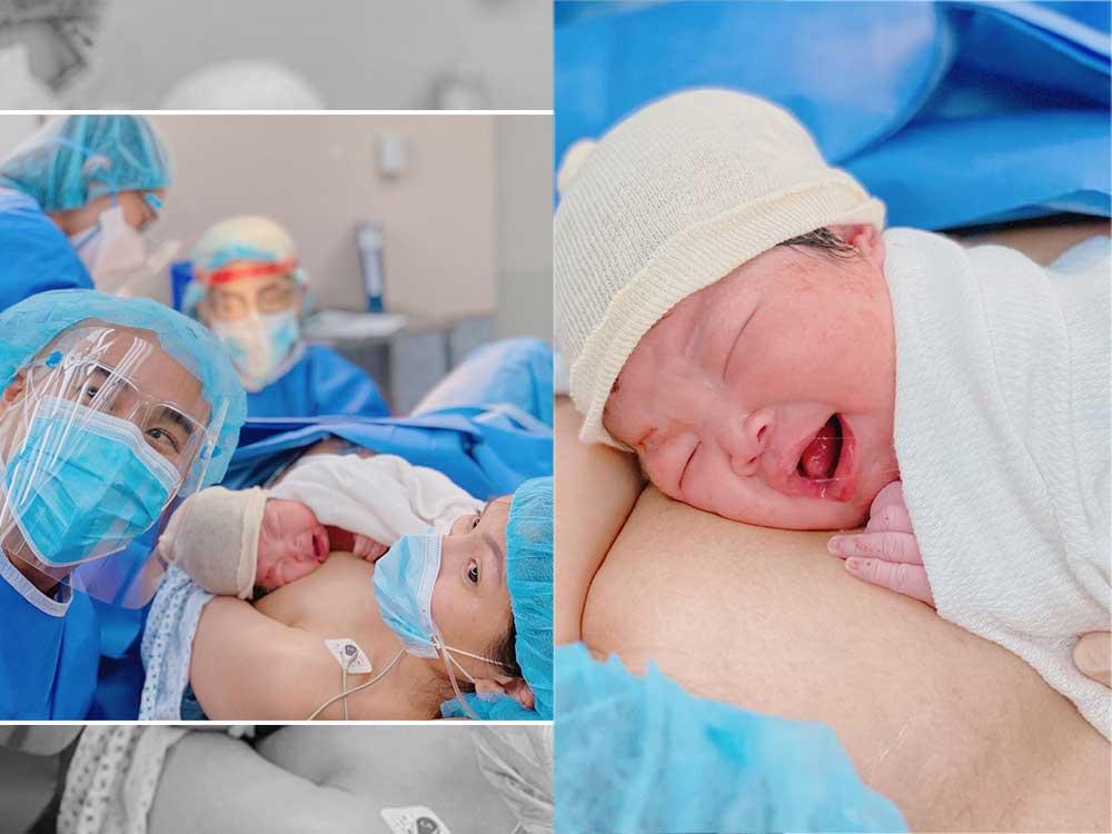 Sheena Halili's baby Martina