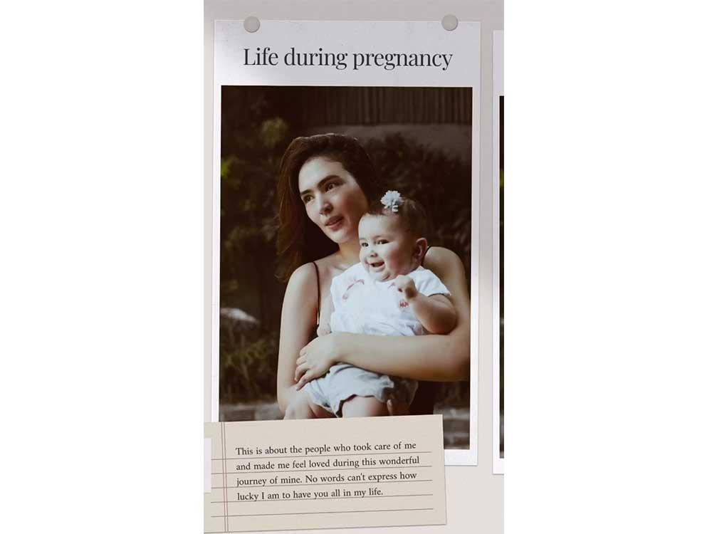 Sofia Andres's baby Zoe