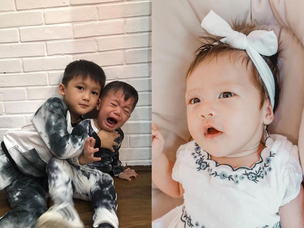 Alas Joaquin and Axl Romeo Abrenica and Avianna Celeste Abrenica