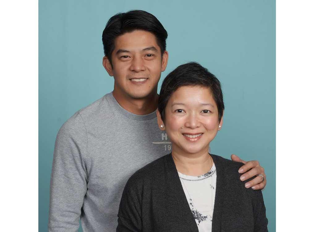 Romnick Sarmenta at Harlene Bautista