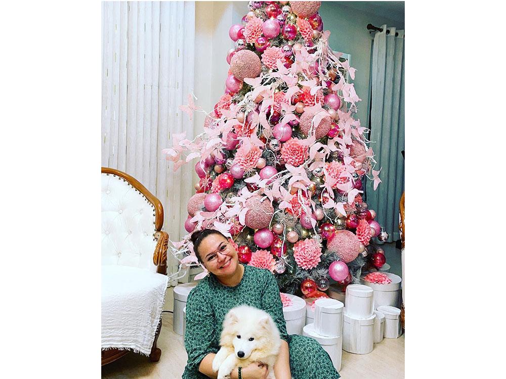 Jinkee Pacquiao's Giant Christmas Tree Is a Pastel Dream