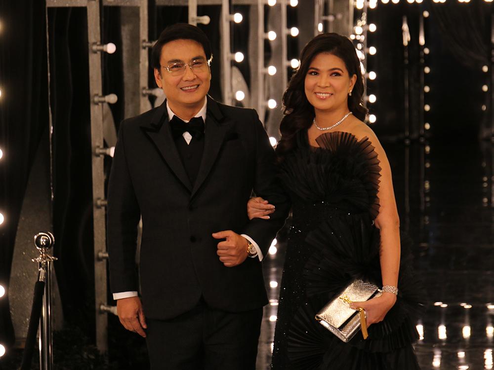 Bong Revilla and Lani Mercado