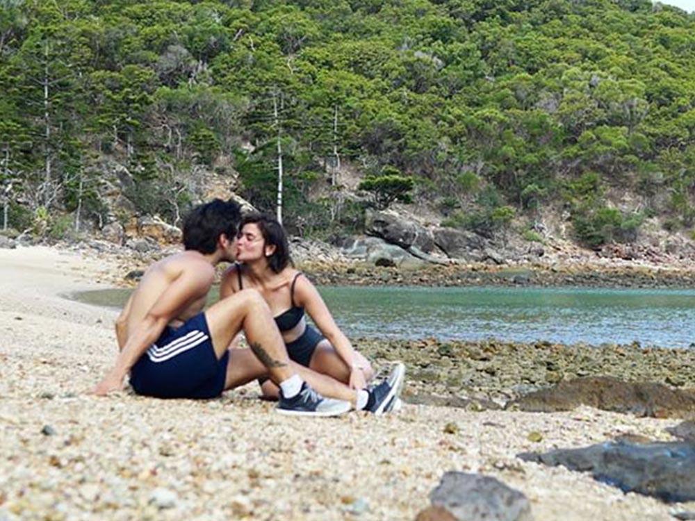 Anne Curtis-Smith and Erwan Heussaff