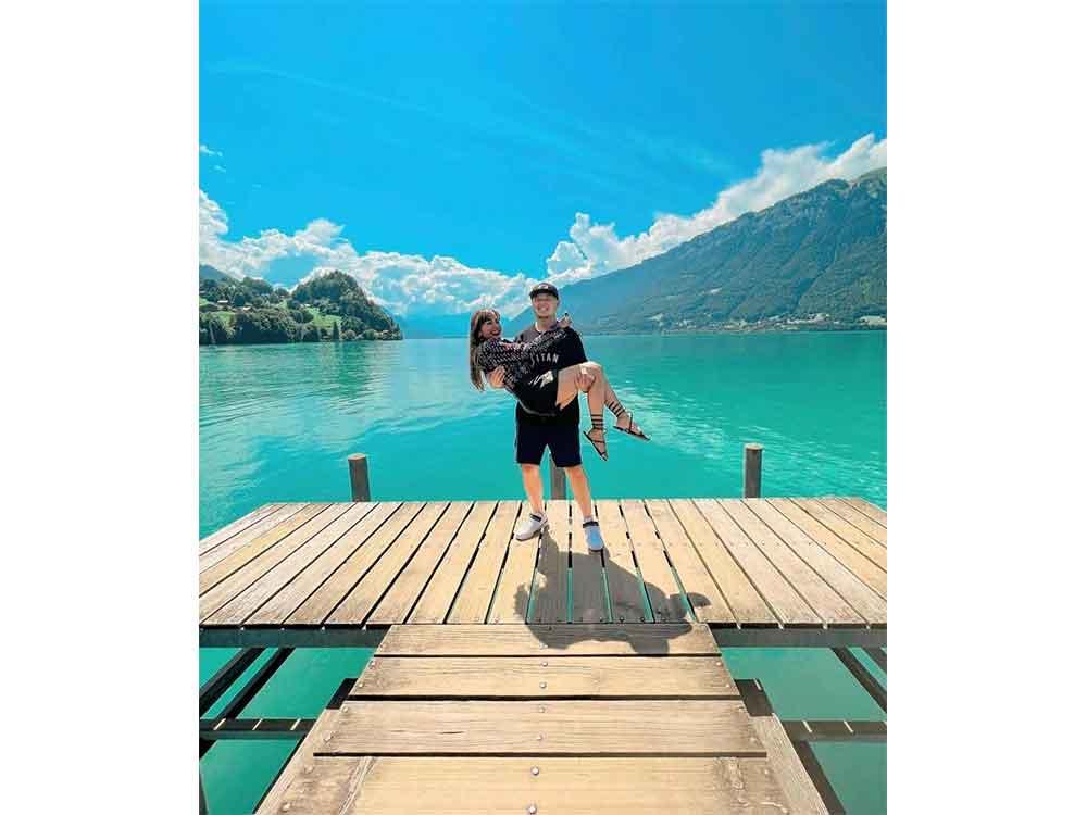 Perry Choi and Kris Bernal