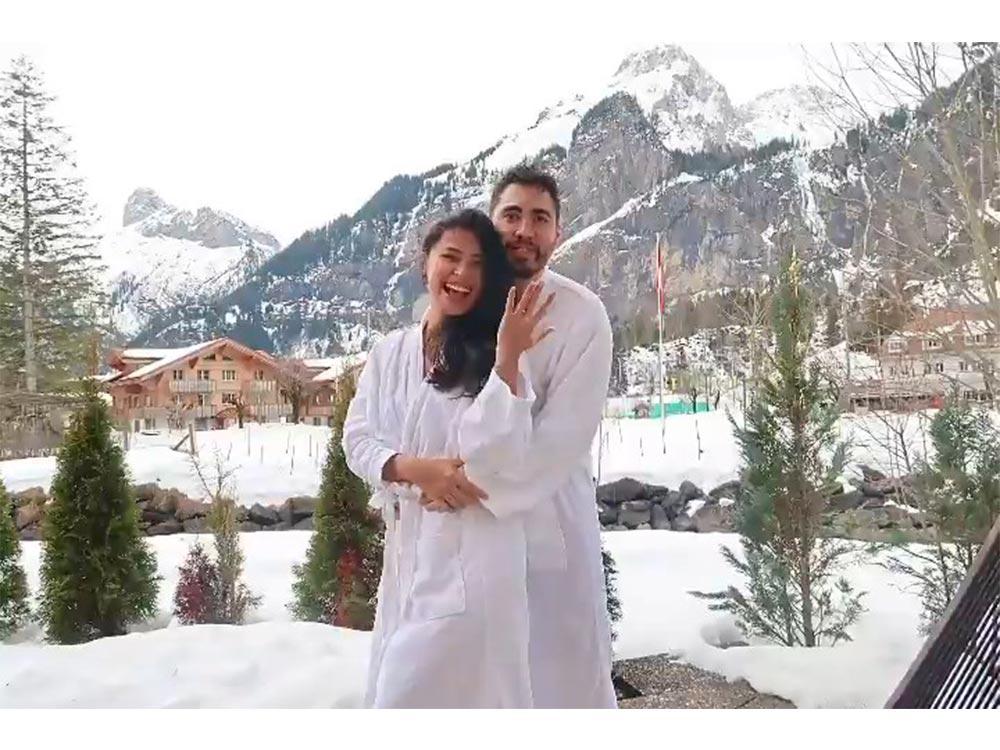 Dionne Monsanto and Ryan Stalder's engagement