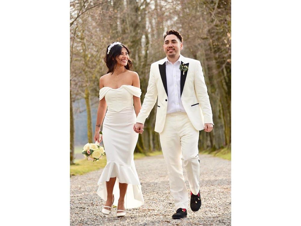 Dionne Monsanto and Ryan Stalder's wedding