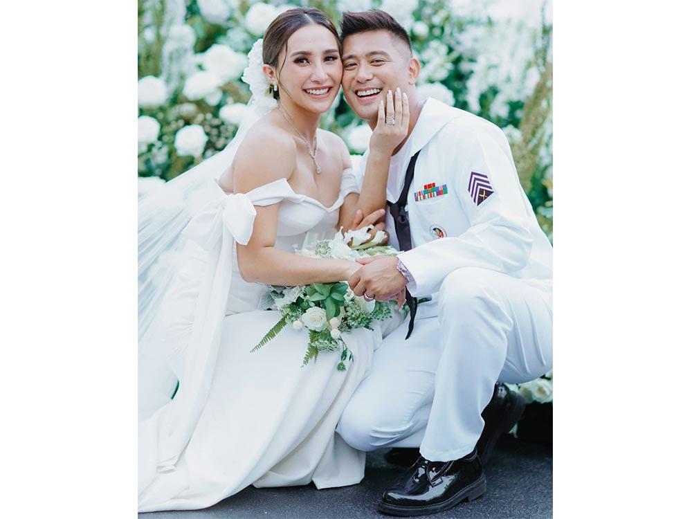 Rocco Nacino and Melissa Gohing's wedding