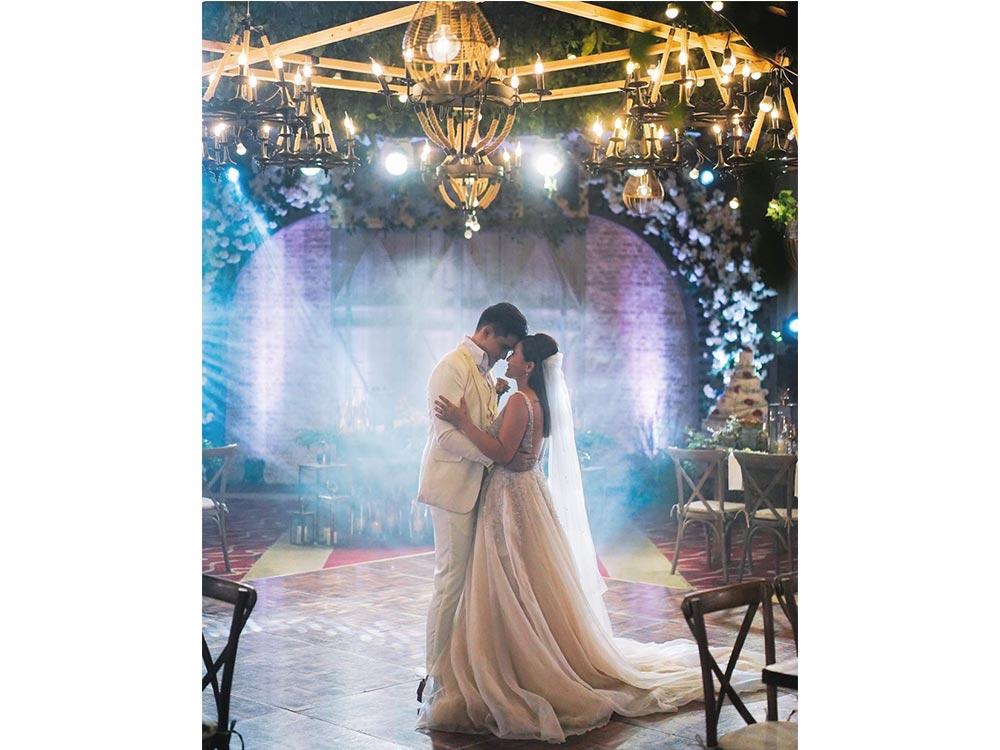 Juancho Trivino and Joyce Pring