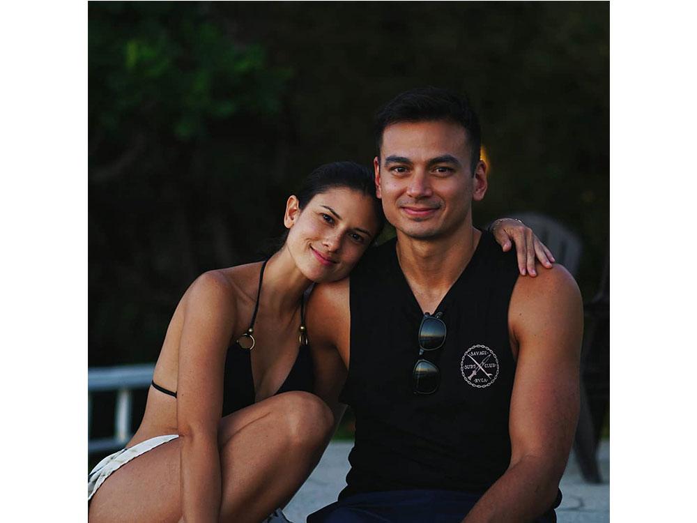 Bianca King and Ralph Whitle 