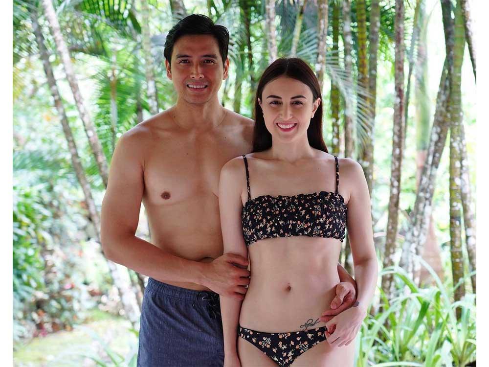 Alfred Vargas and wife Yasmine in an undisclosed location