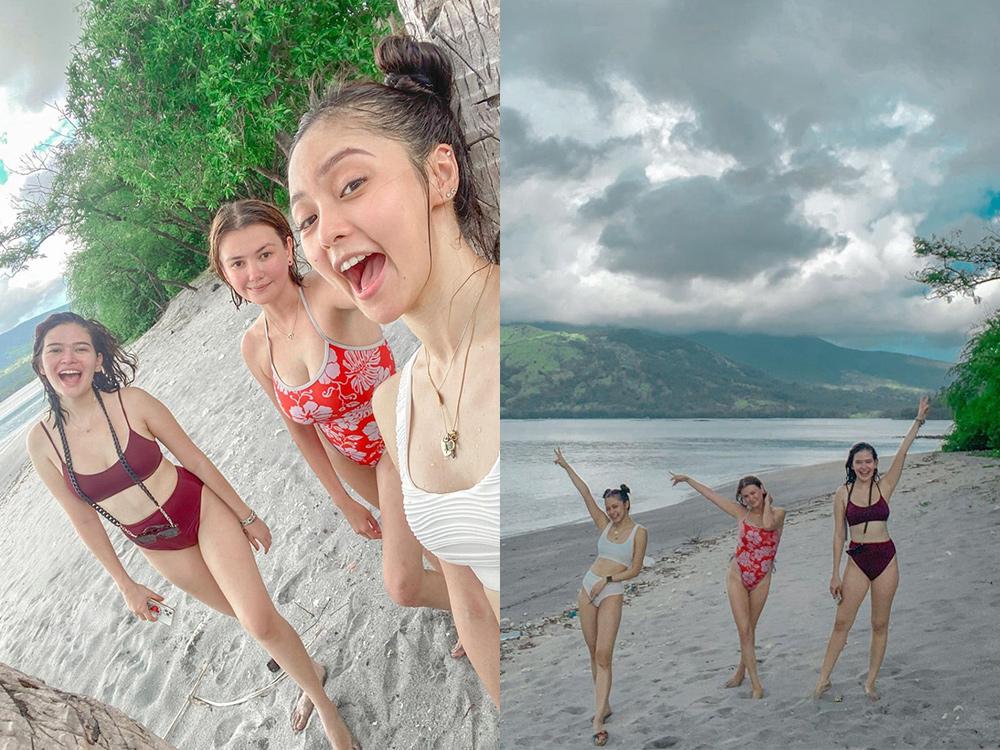 Kim Chiu, Angelica Panganiban, and Bela Padilla in Subic