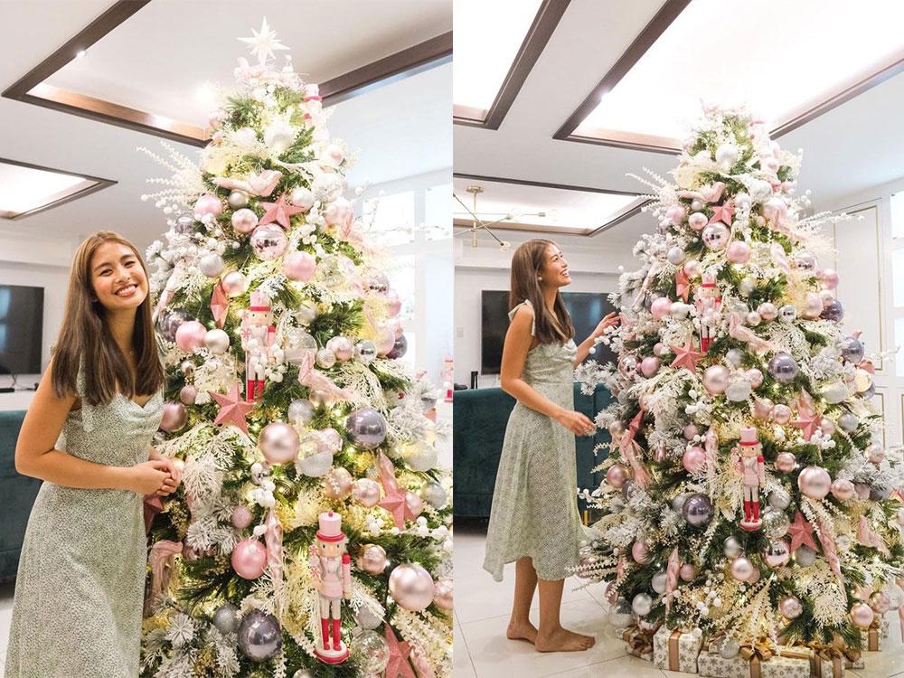Gabbi Garcia's Pink and dreamy-themed Christmas Tree 