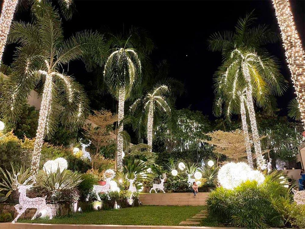 Pacquiao family's outdoor Christmas décor