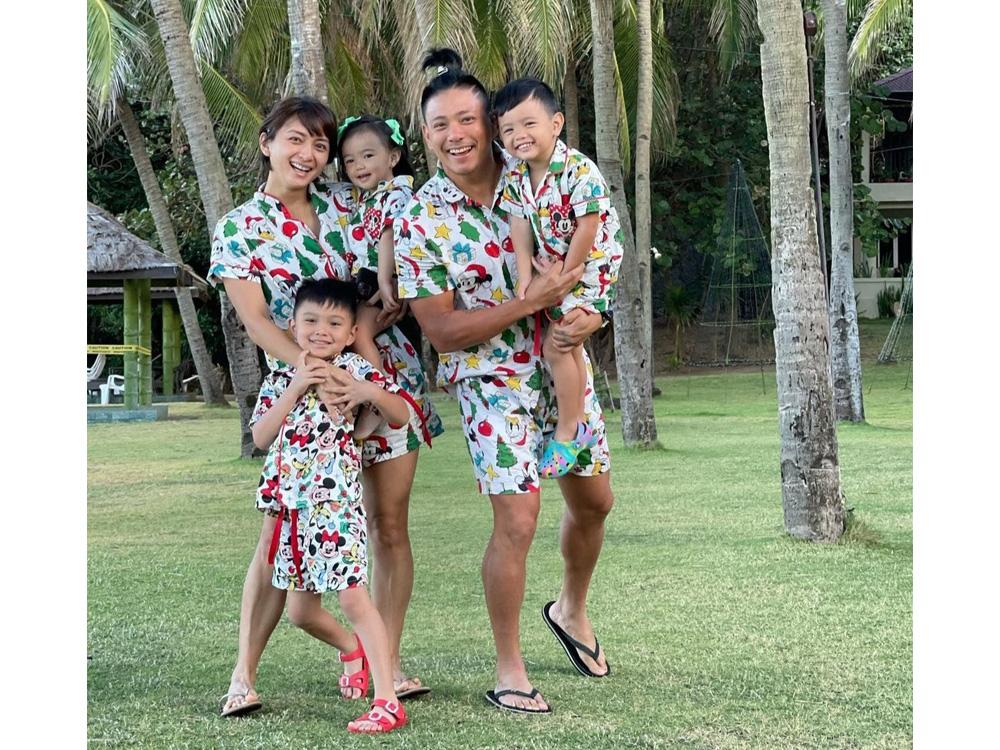 Iya Villania and her three kids