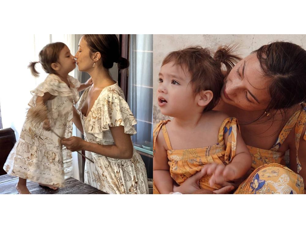 Solenn Heussaff and Tili