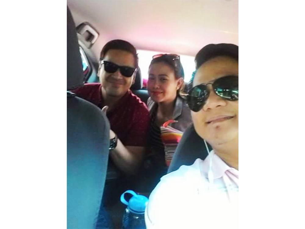 Nelson Canlas and Aubrey Carampel