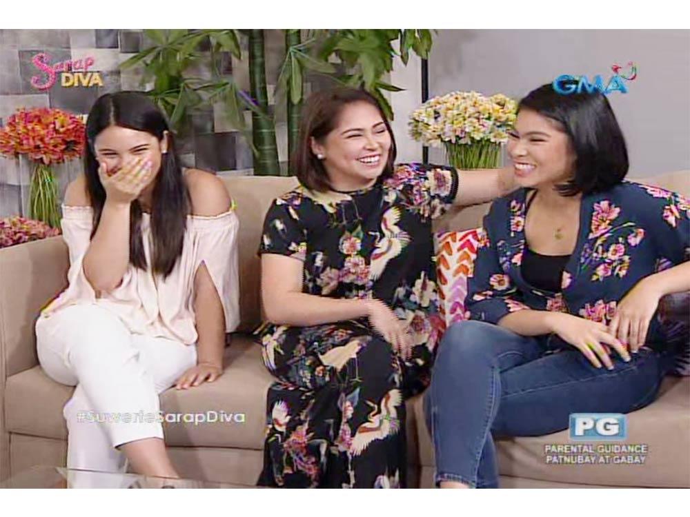 Angelu and Nicole de Leon