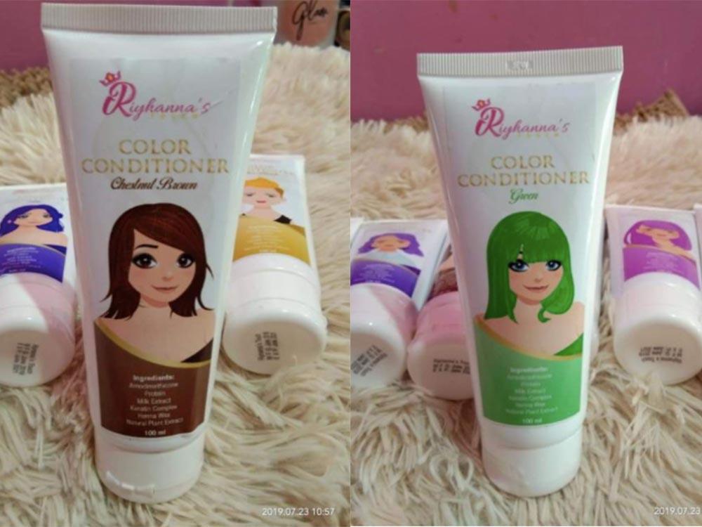 Hair color conditioner