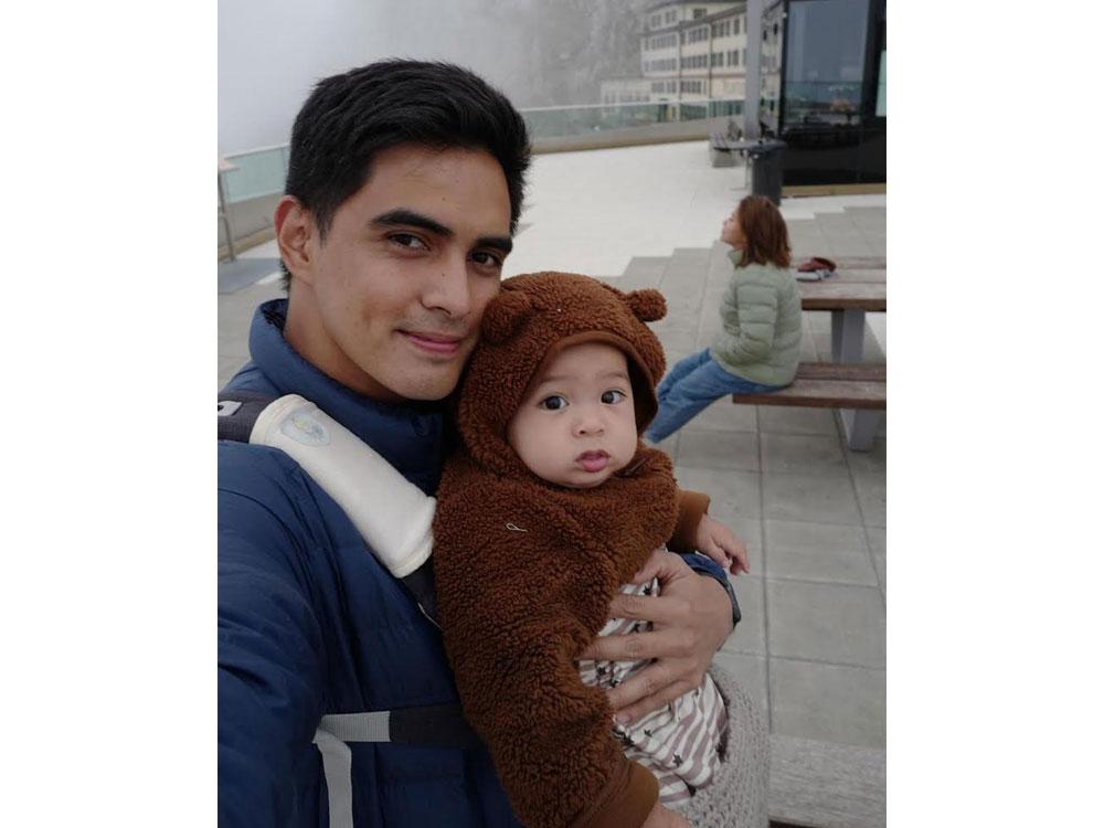 Juancho Trivino and Baby Eliam