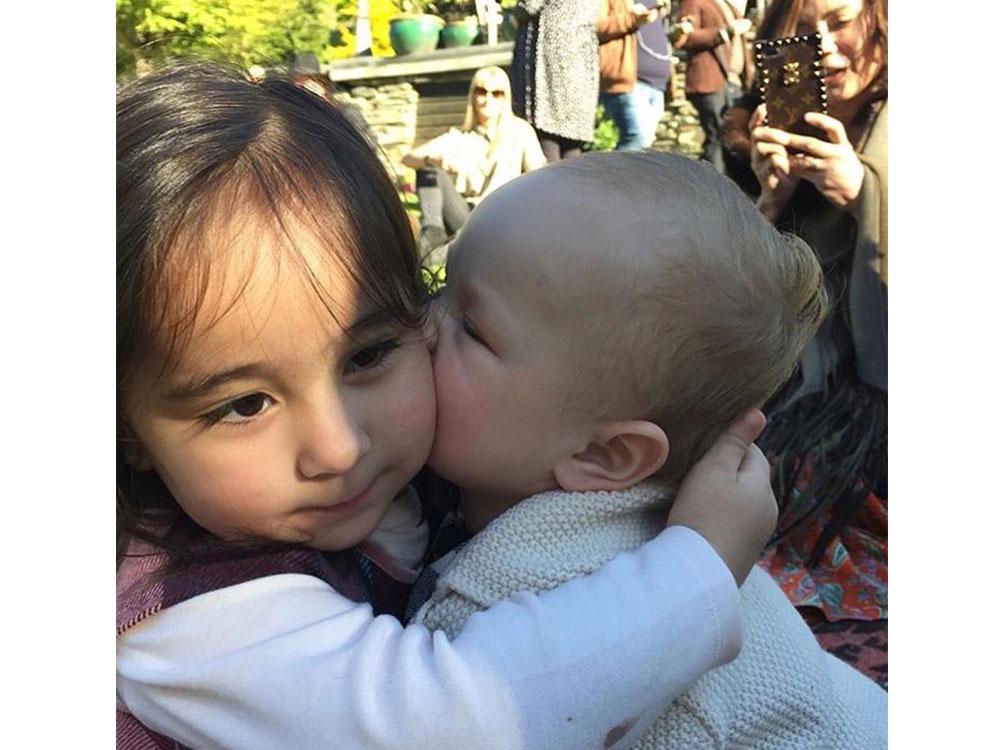 Scarlet Snow Belo and Archie Burnand