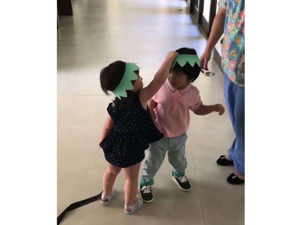 Scarlet Snow Belo and Israel Pacquiao