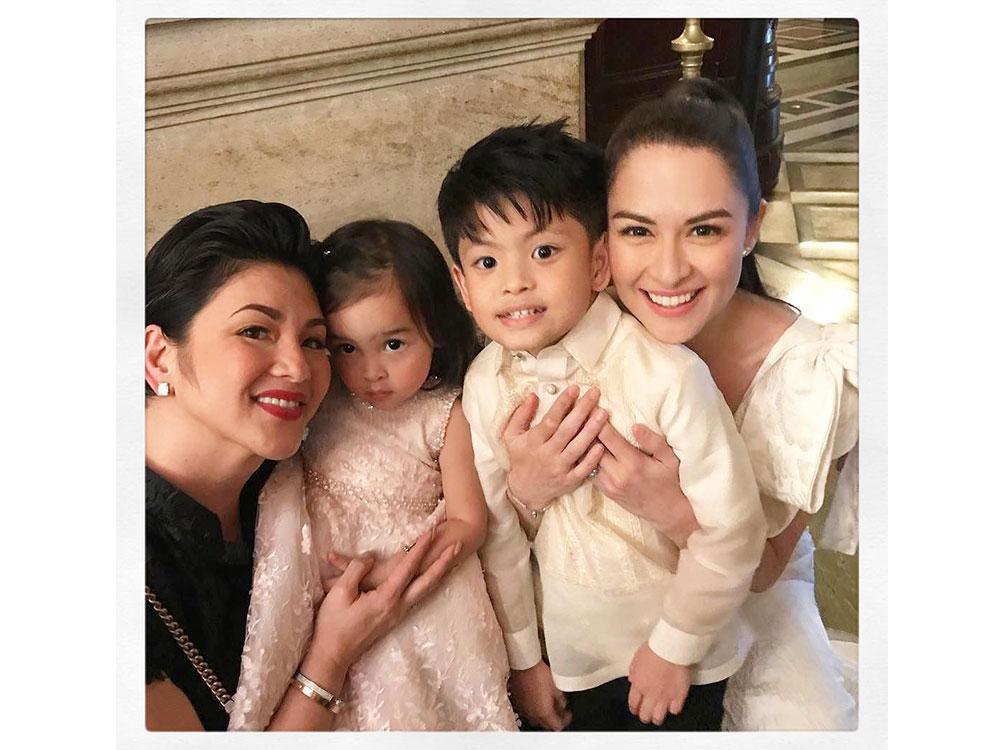 Zia Dantes and Nate Alcasid