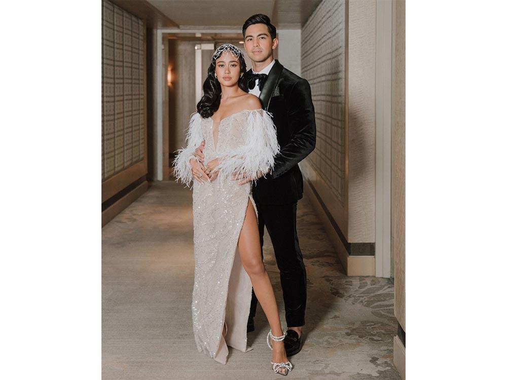 Derrick Monasterio and Elle Villanueva