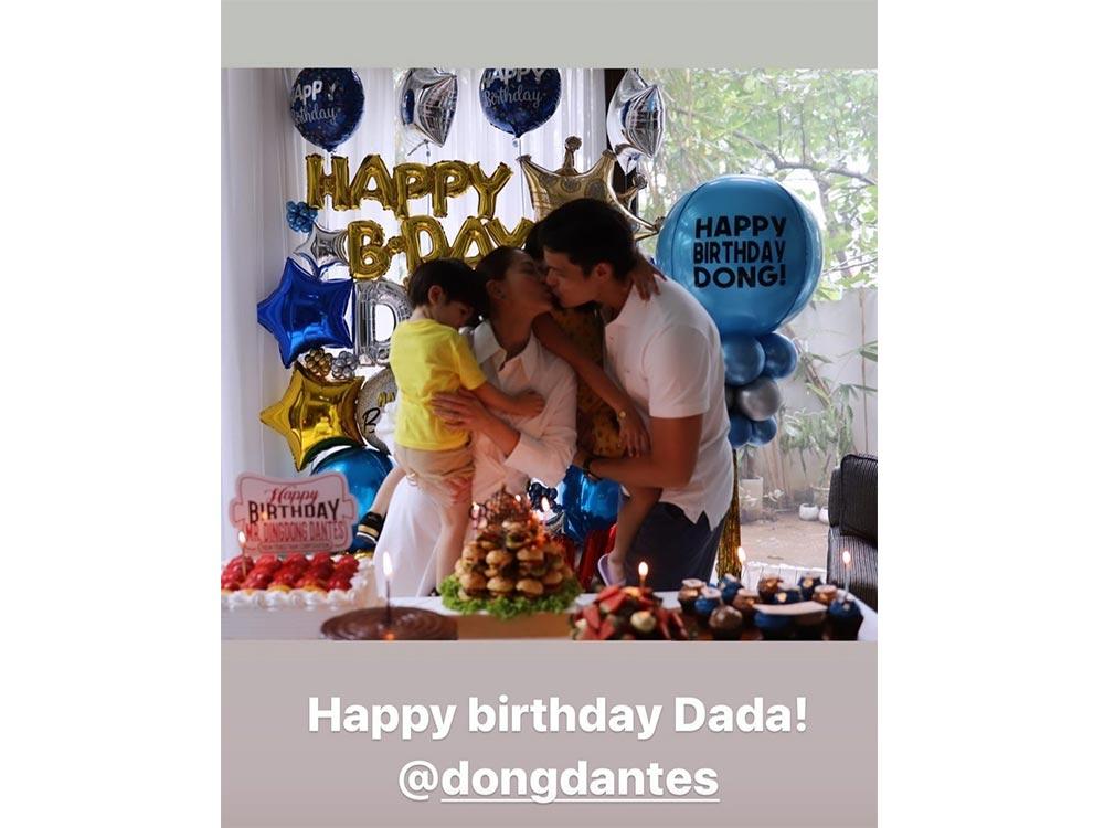 IN PHOTOS: Dingdong Dantes’s simple 41st birthday celebration at home