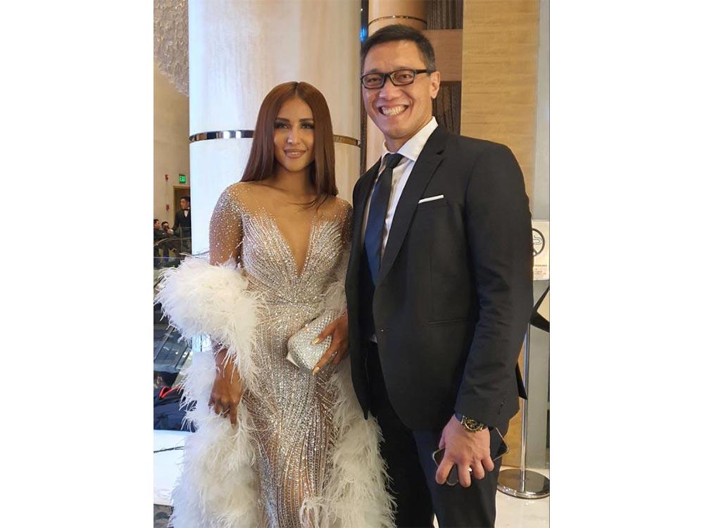 Joel Reyes Zobel with Sanya Lopez