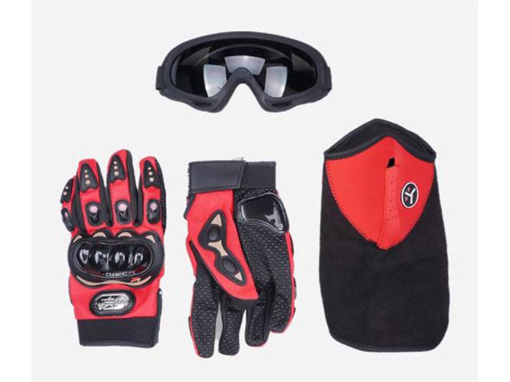 AXCS Men's 3 in 1 Motorcycle Set