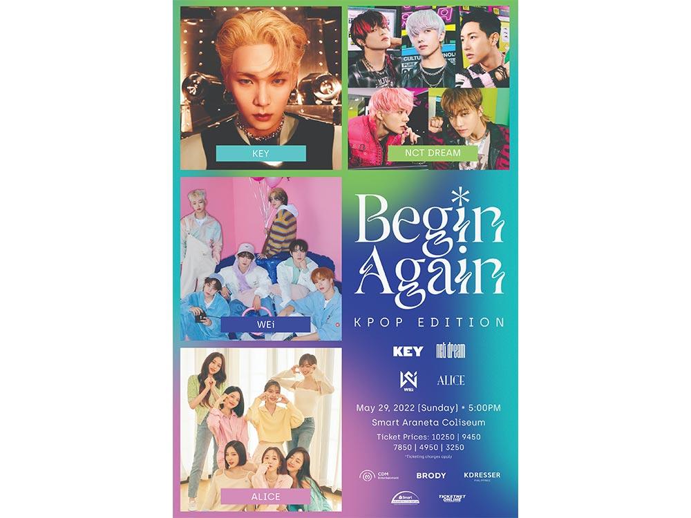 NCT Dream, Key, WEi, and ALICE