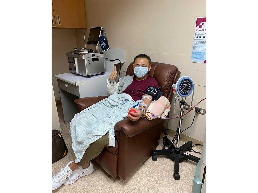 Sonny's second donation